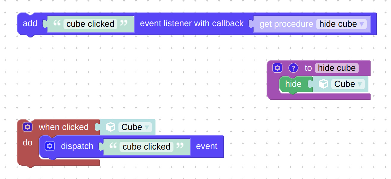 puzzles add event listener, remove event listener, and dispatch event