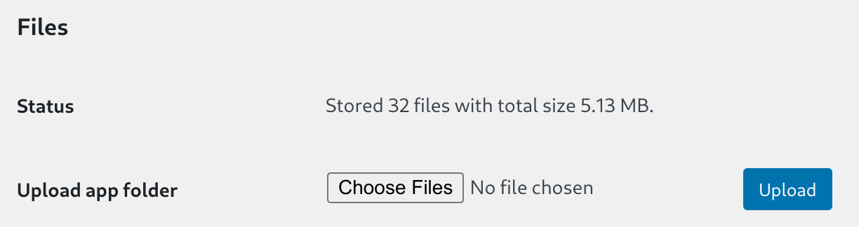 settings for Verge3D WordPress plugin
