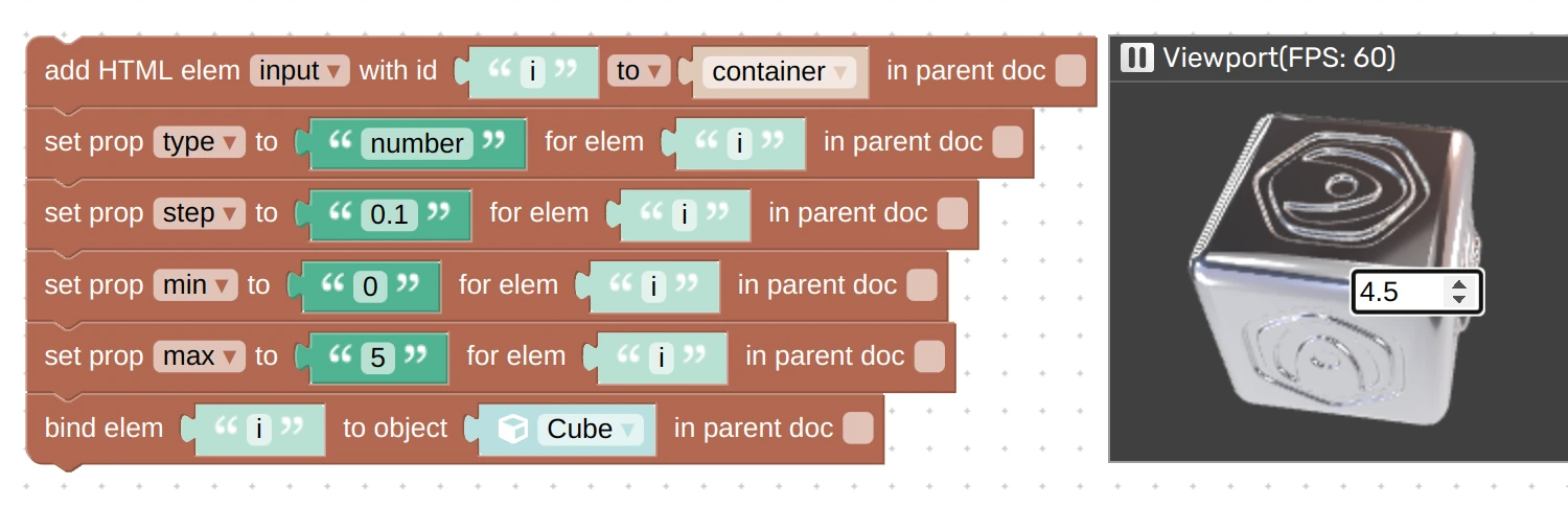 Verge3D for Blender: restricted input fields with puzzles