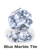 Blue Marble Blender material WebGL preview