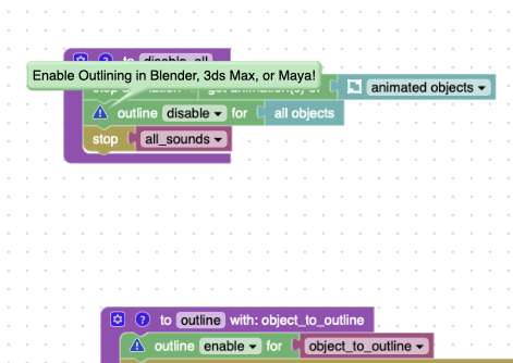 Verge 3d doesn't see enabled outline from Blender - Soft8Soft
