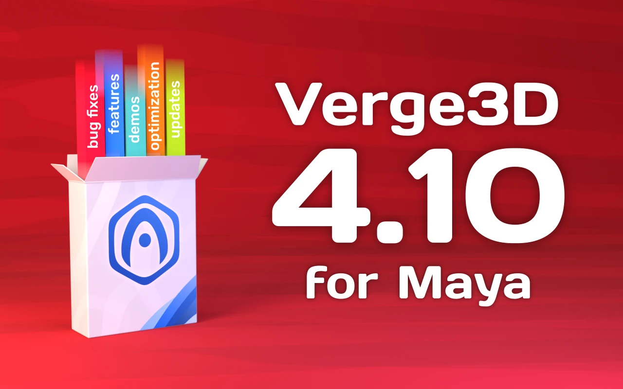 Verge3D 4.10 for Maya and Ultimate - Soft8Soft