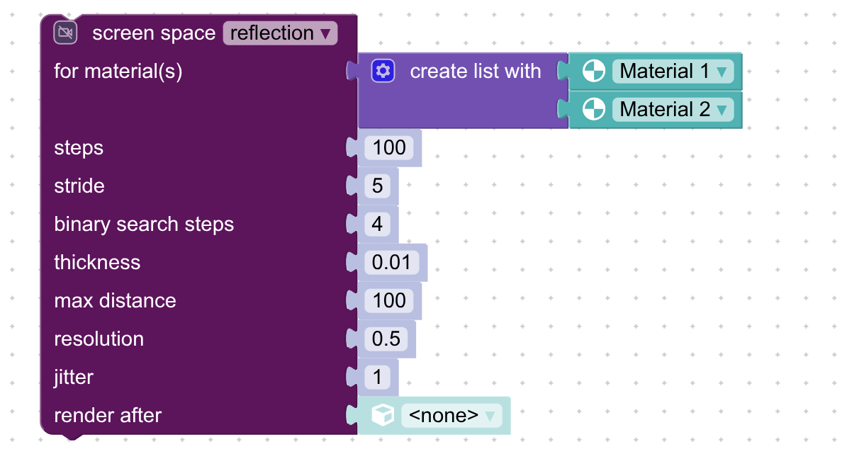 SSR multi material puzzle