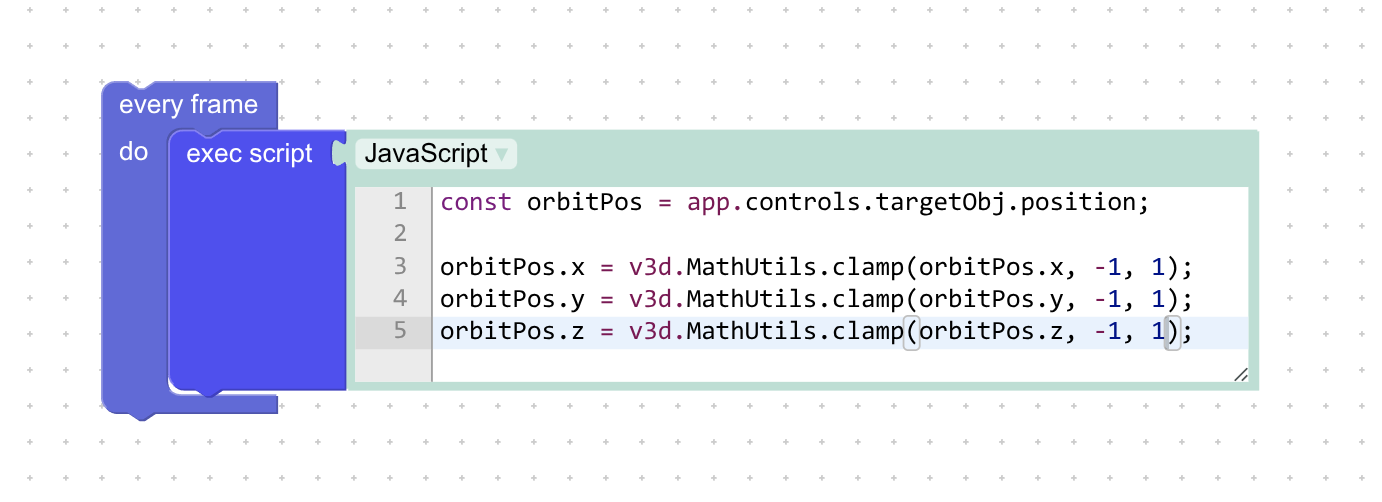limit camera pan puzzle