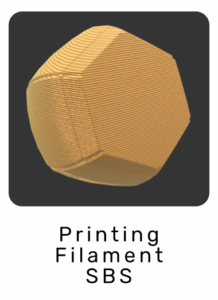 WebGL preview of printing filament SBS material exported from 3ds Max to glTF/GLB
